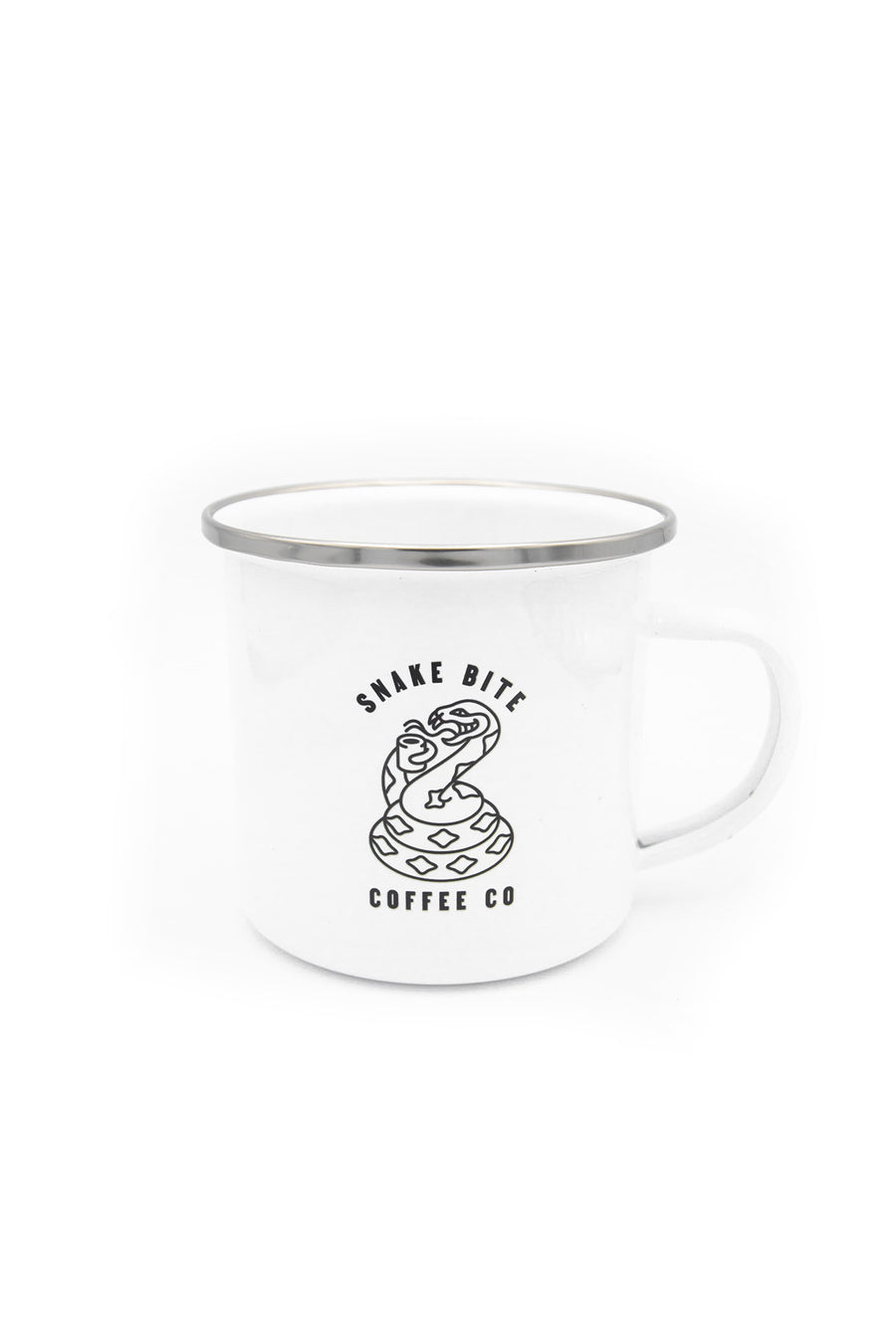 Snake Bite Coffee - Enamel Mug